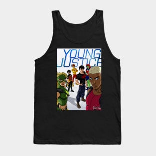 Young Justice The Team Tank Top